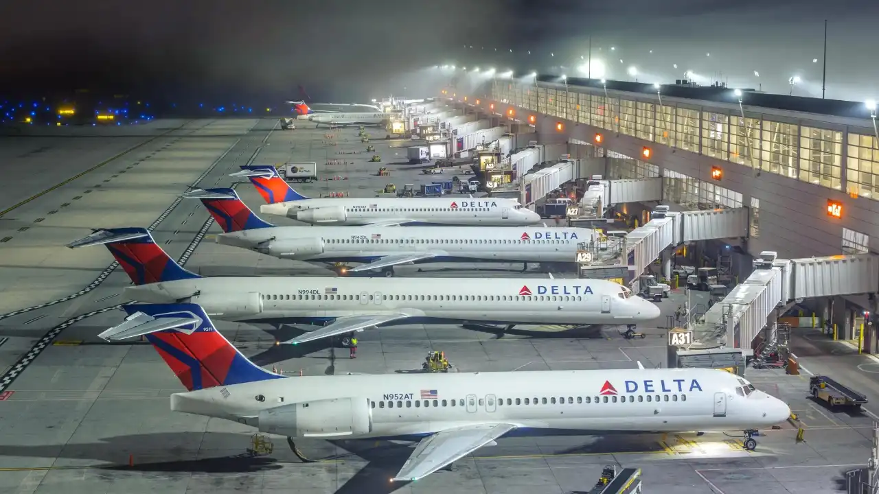 Delta Airlines Terminal at Denver International Airport (DEN)